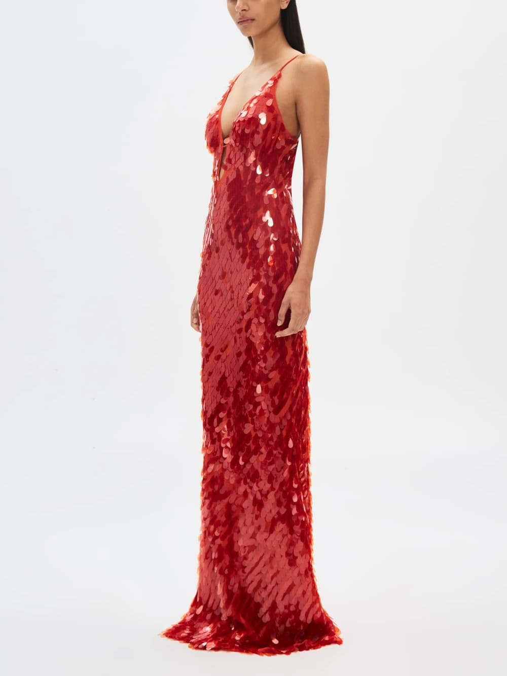 Sofie™ | The Red Sapphire Sequin Maxi Dress