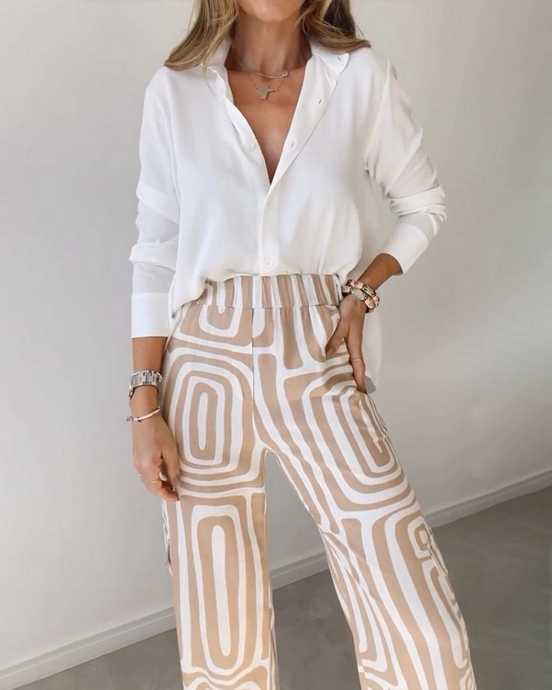 Sofie™ | Candela Shirt And Pants 2 Piece Set