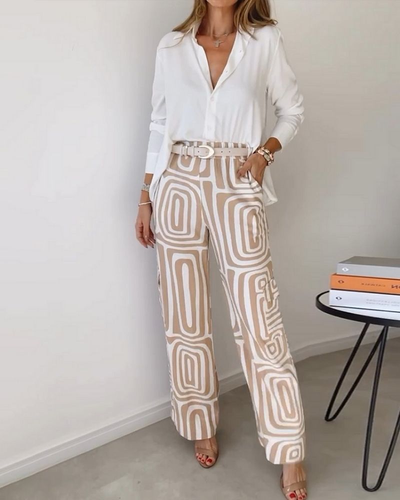 Sofie™ | Candela Shirt And Pants 2 Piece Set