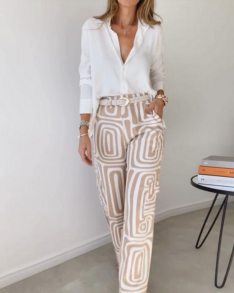 Sofie™ | Candela Shirt And Pants 2 Piece Set