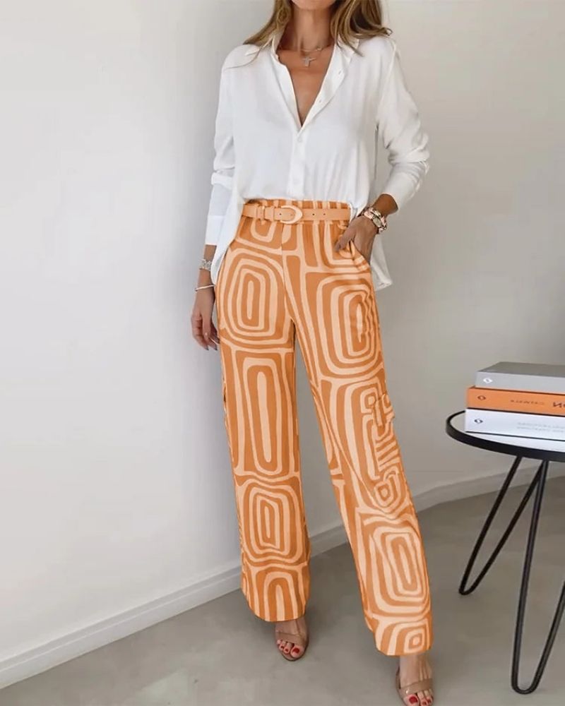 Sofie™ | Candela Shirt And Pants 2 Piece Set