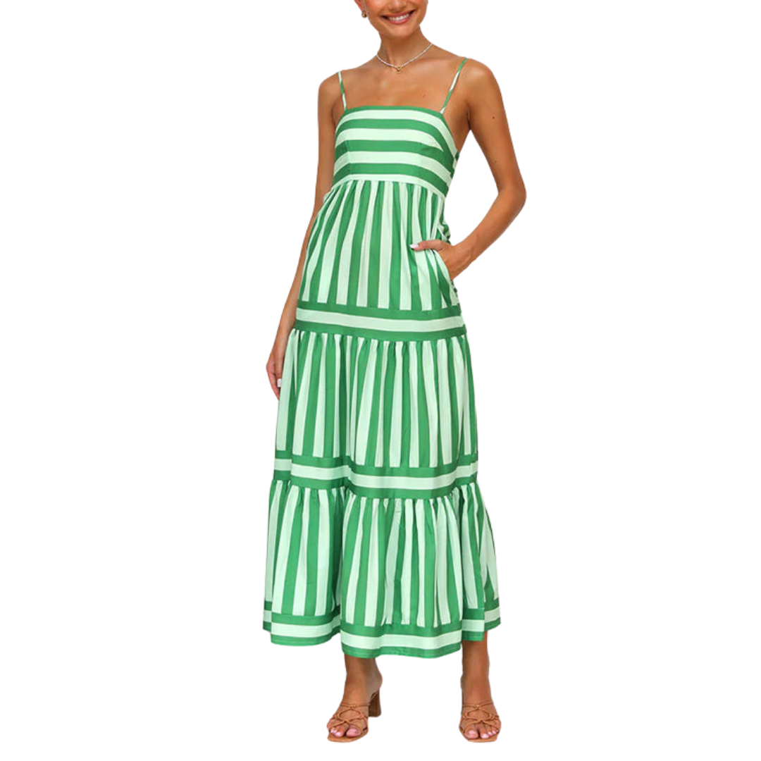 Sofie™ | Striped Maxi Dress