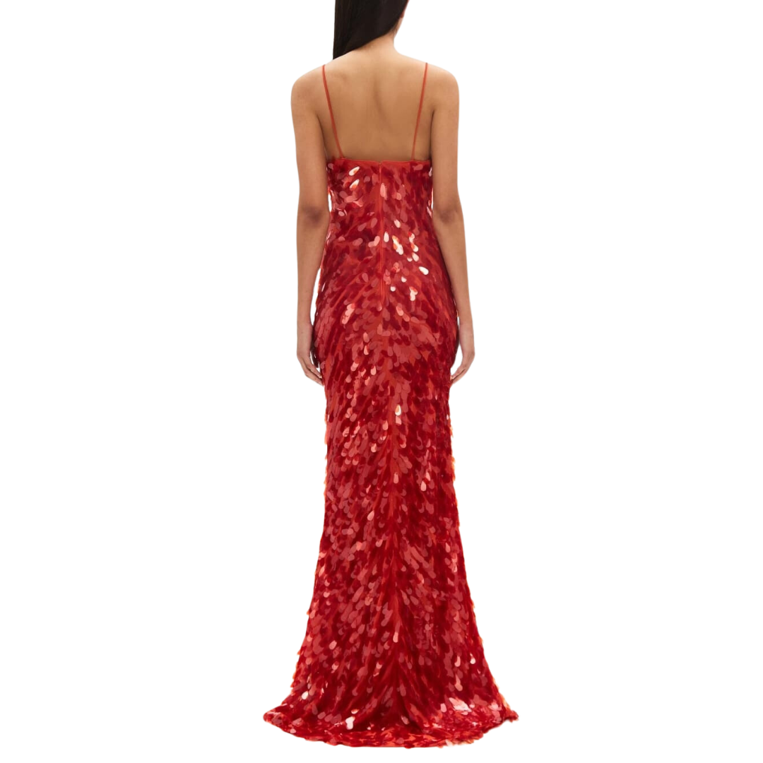 Sofie™ | The Red Sapphire Sequin Maxi Dress