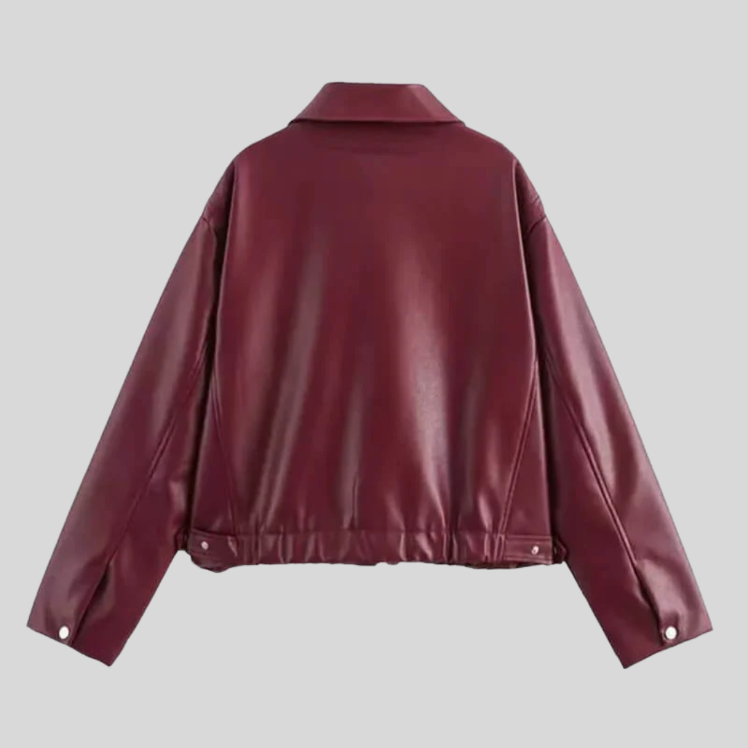 Sofie™ | Sienna Vegan Leather Jacket