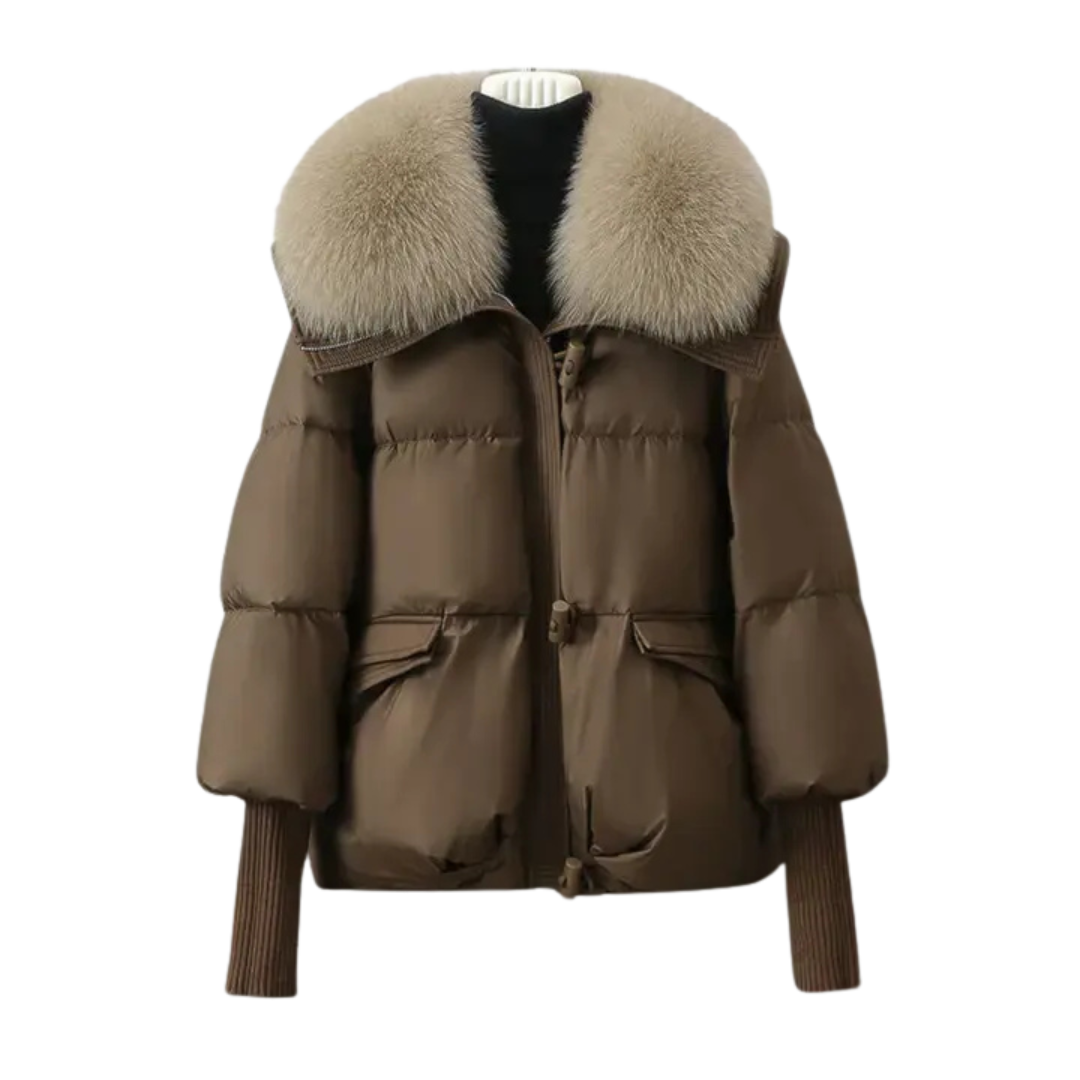 Sofie™ | Christina – Luxurious Fur Collar Winter Jacket