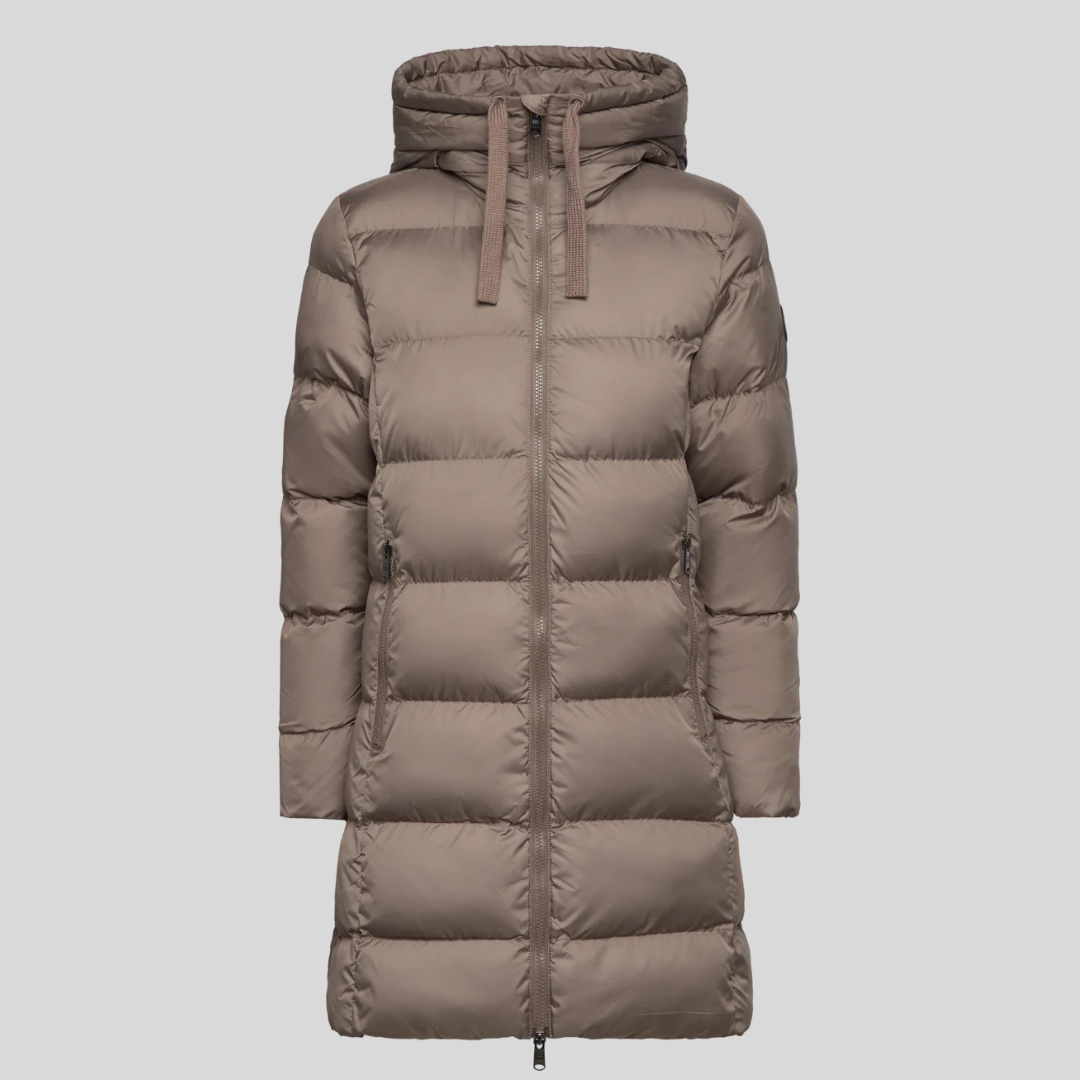 Sofie™ | Long Lined Winter Jacket for Women with Hood