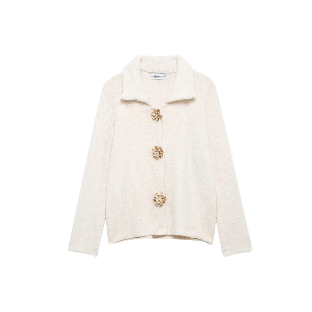 Sofie™ | Elegant Knitted Cardigan With Chic Buttons