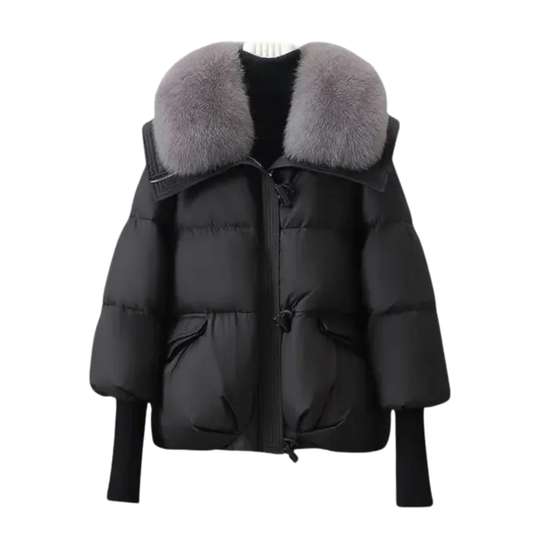 Sofie™ | Christina – Luxurious Fur Collar Winter Jacket