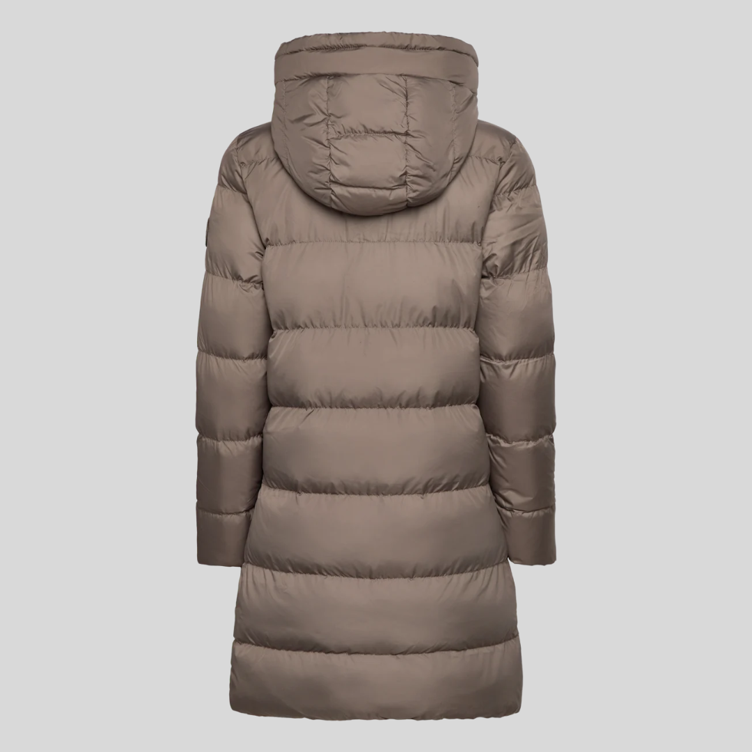 Sofie™ | Long Lined Winter Jacket for Women with Hood