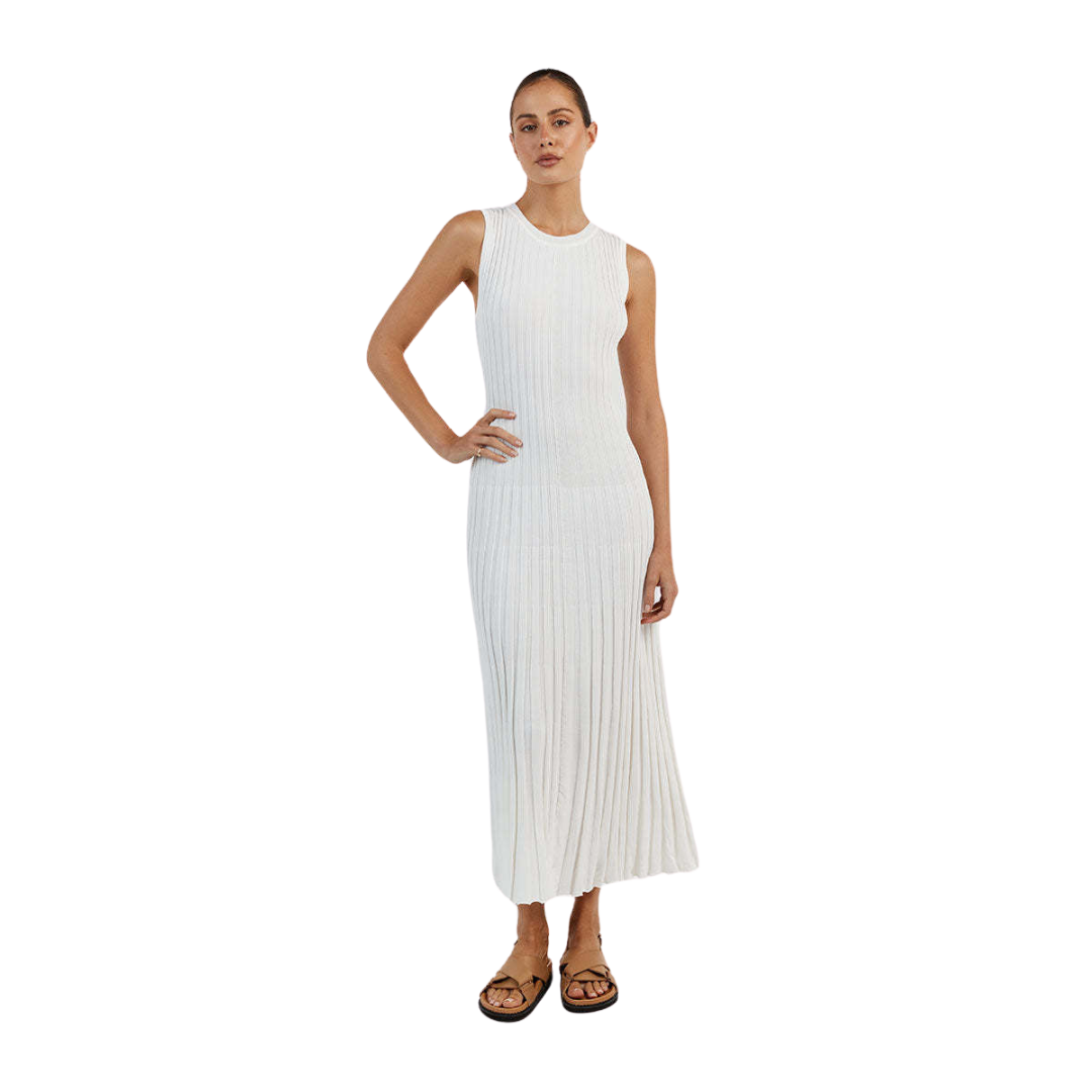 Sofie™ | Minimalist Flow Pleated Dress