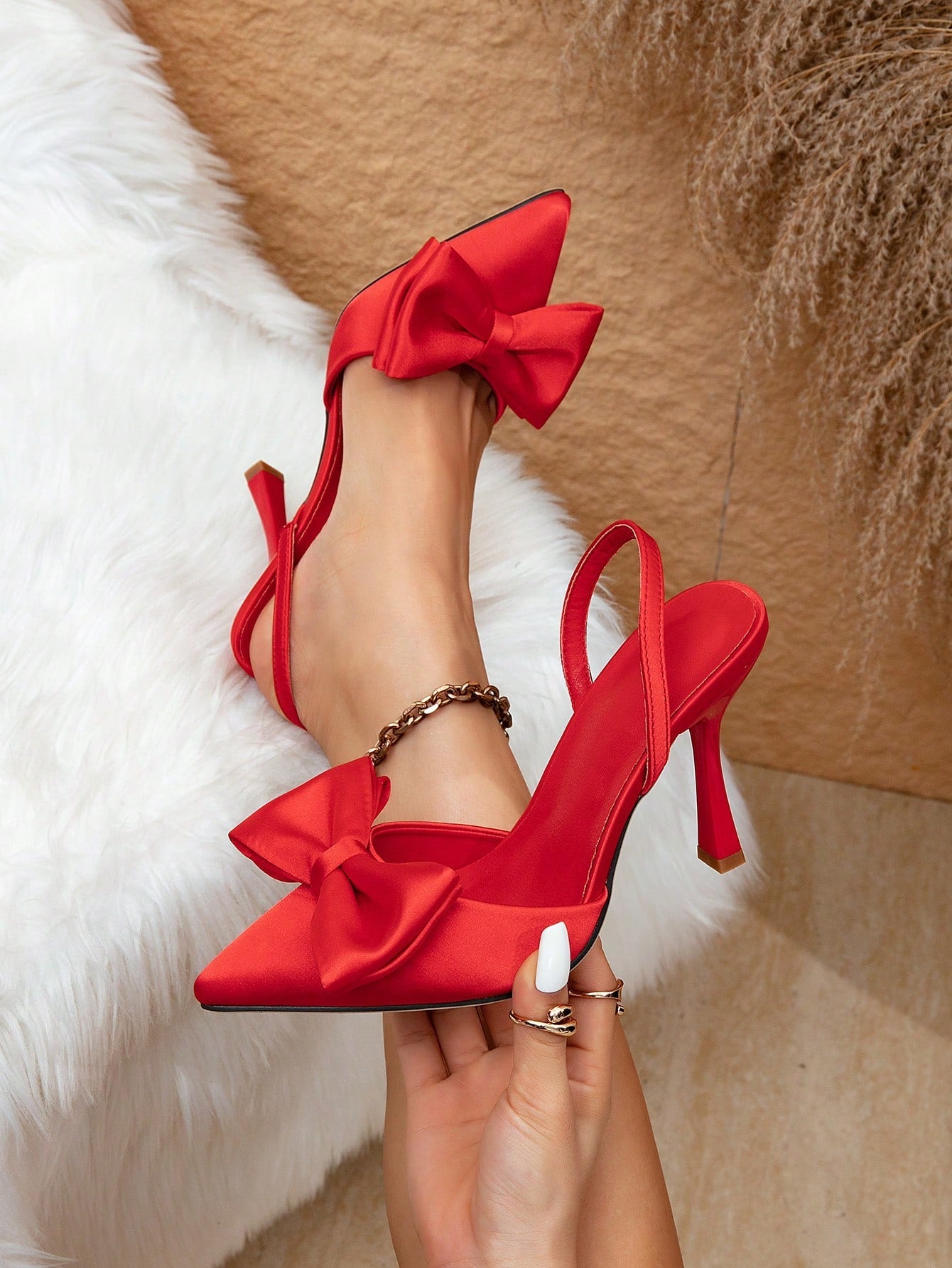 Sofie™ | Cleo Bow Slingback Heels