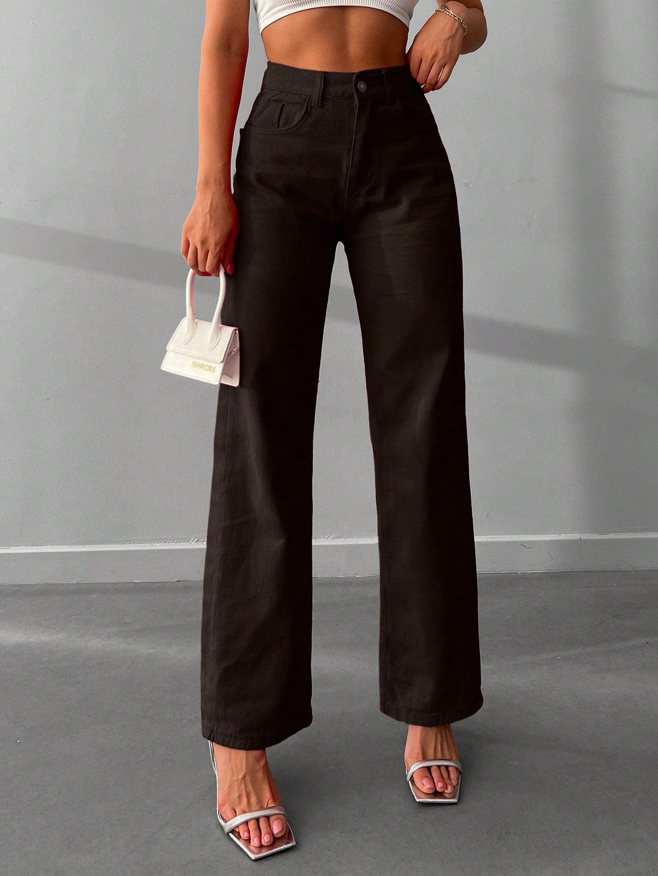 Sofie™ | Elegant High-Waisted Straight-Leg Jeans