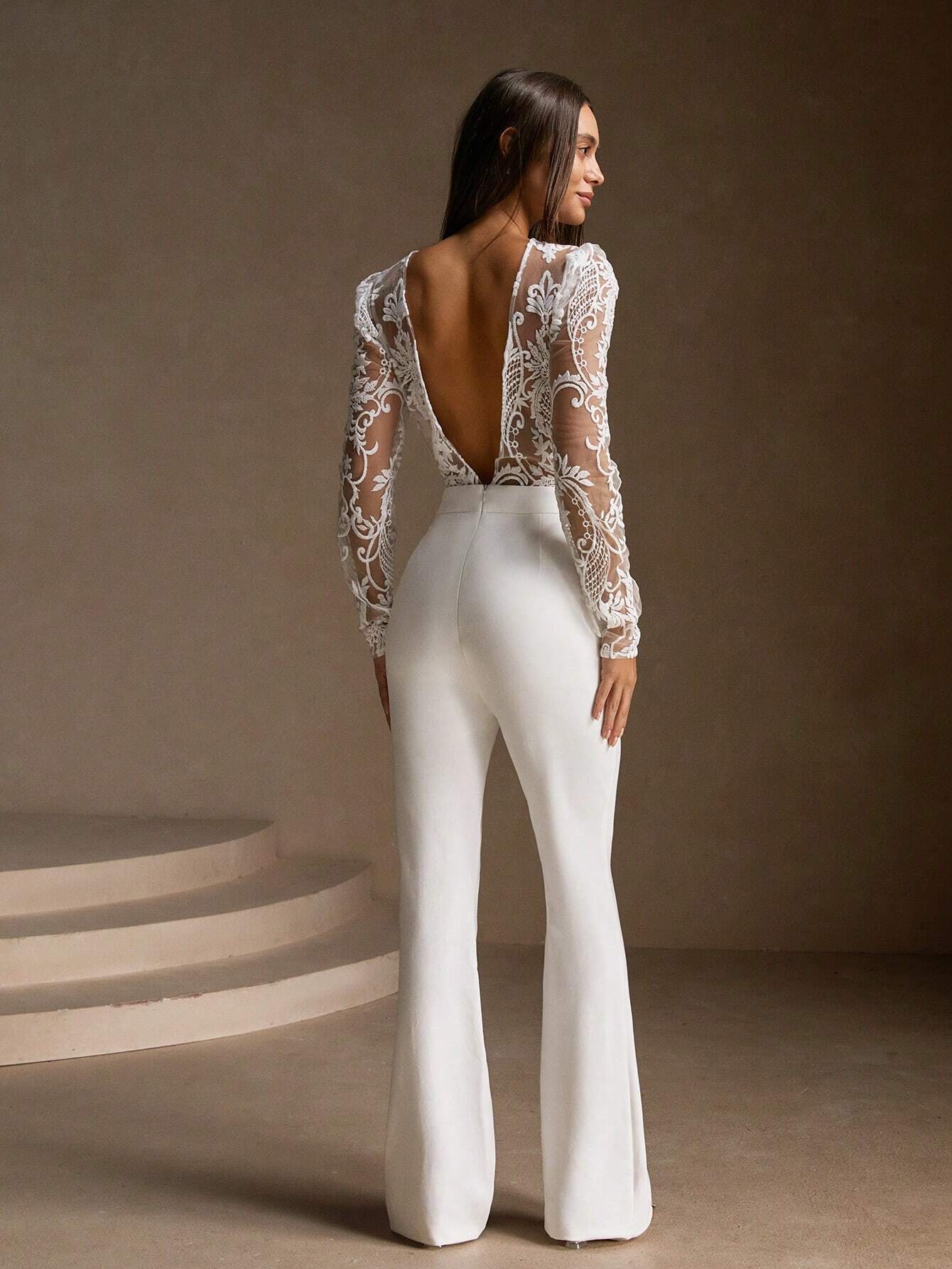 Sofie™ | Eleanor Lace Elegance Jumpsuit