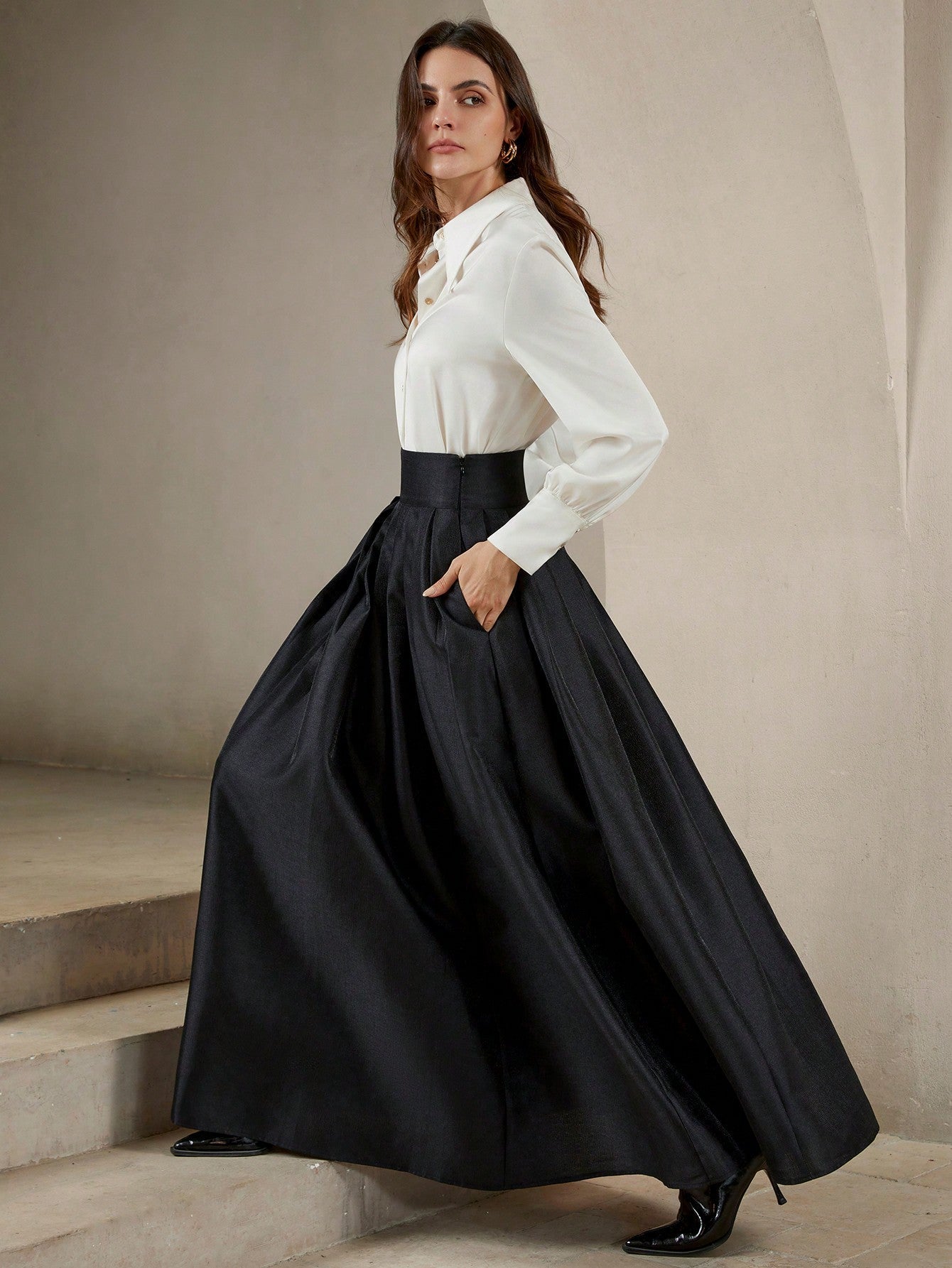 Sofie™ | The Isabella Regal Pleated Skirt