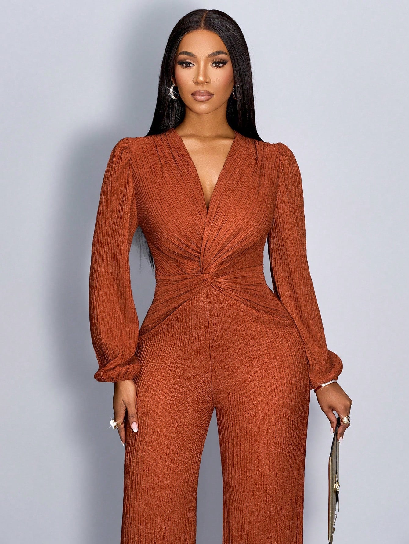 Sofie™ |  Celeste Luxe Twist Jumpsuit