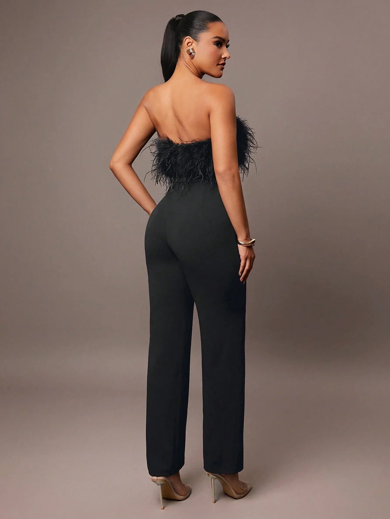 Sofie™ | Isabella Luxe Feather Jumpsuit