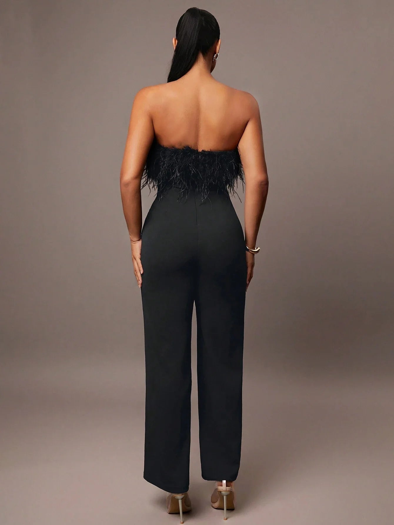 Sofie™ | Isabella Luxe Feather Jumpsuit