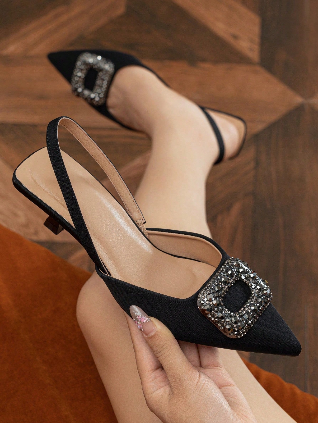 Sofie™ | Molly Rhinestone Slingbacks