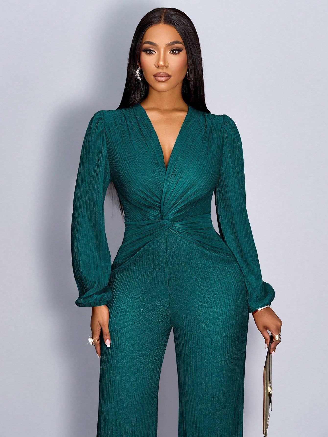 Sofie™ |  Celeste Luxe Twist Jumpsuit