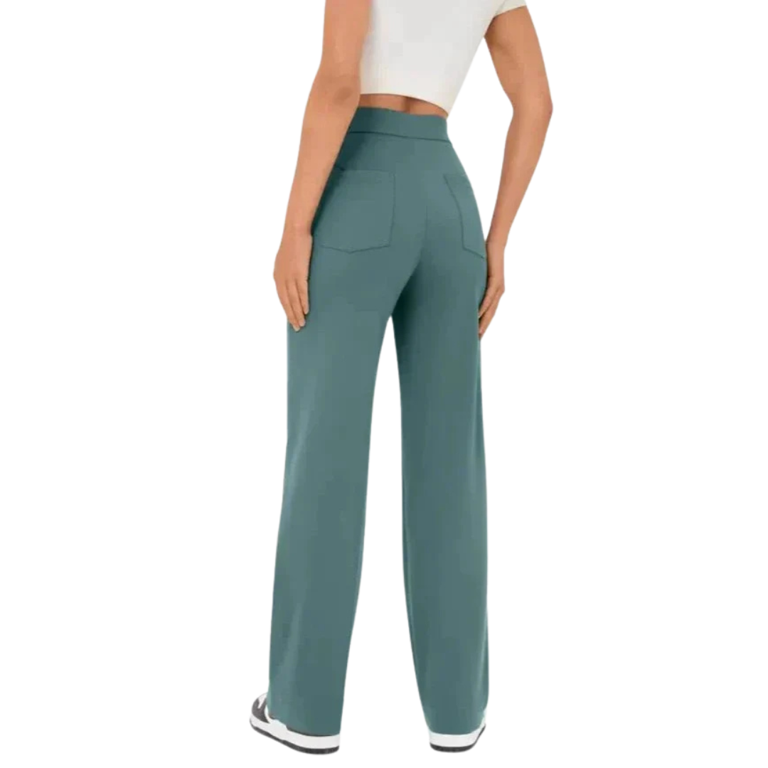 Sofie™ | Andy High-Waisted Elastic Casual Pants