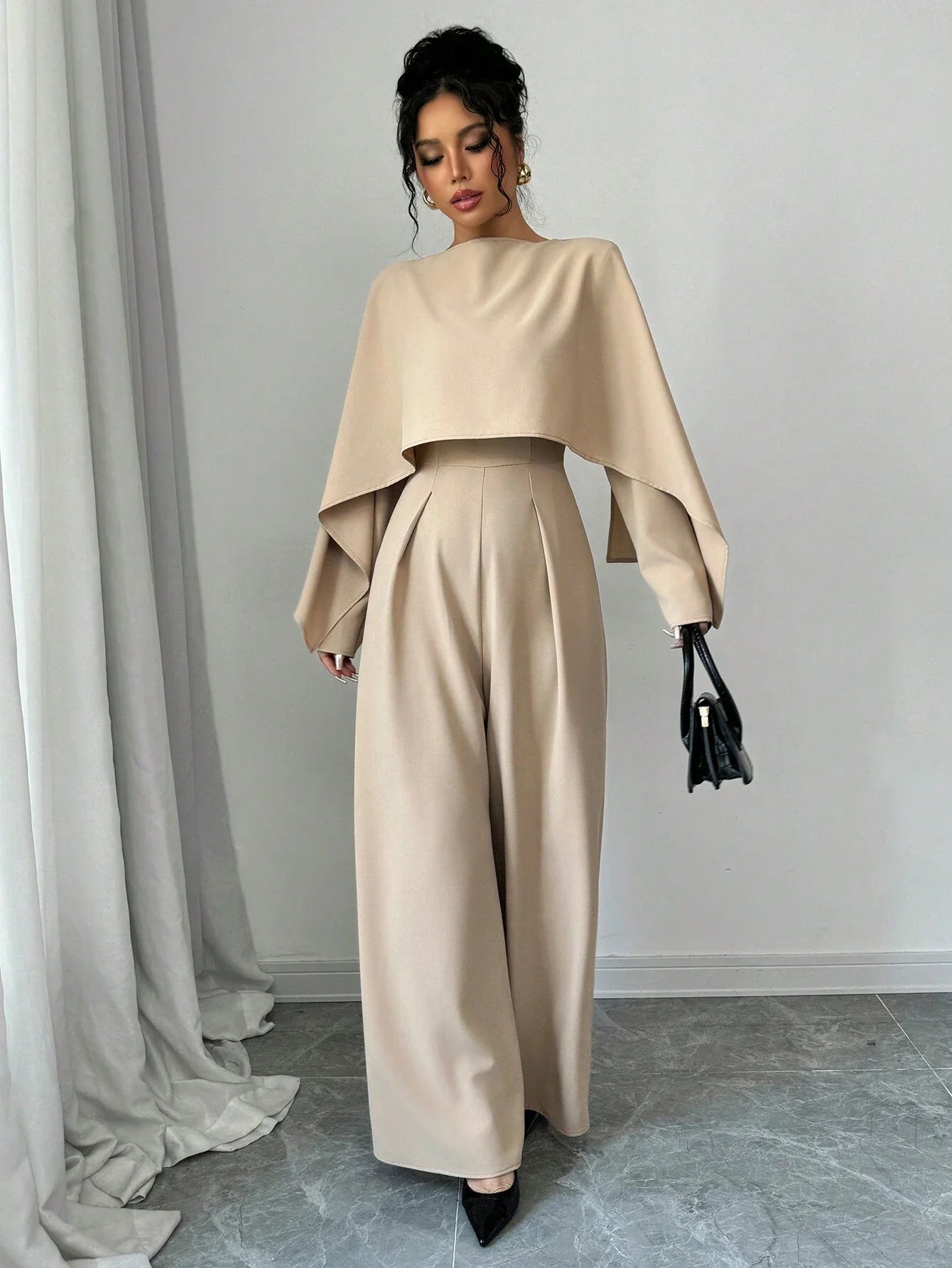 Sofie™ |  Seraphina Draped Elegance Jumpsuit