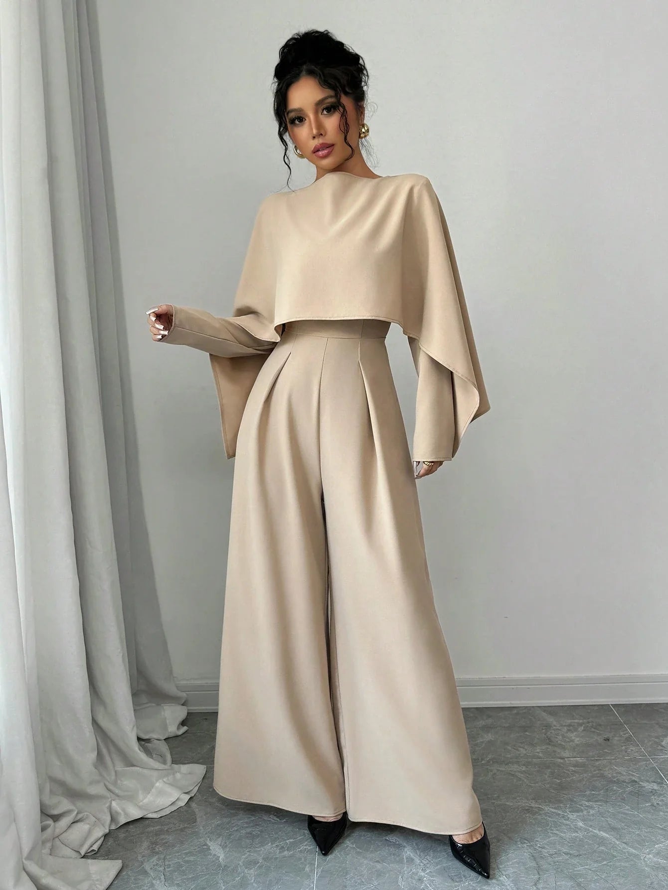 Sofie™ |  Seraphina Draped Elegance Jumpsuit