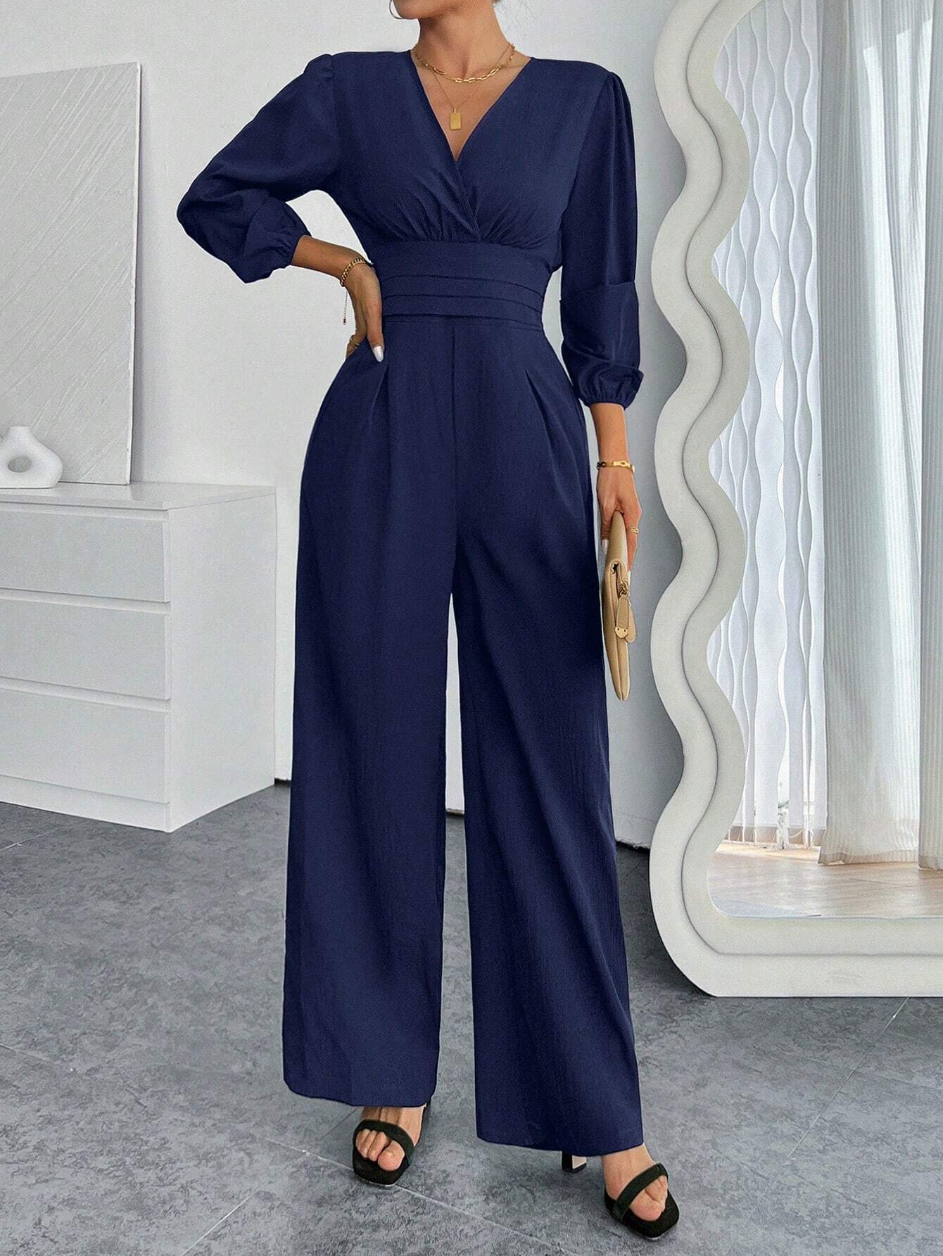 Sofie™ |  Elena Wrap Waist Jumpsuit