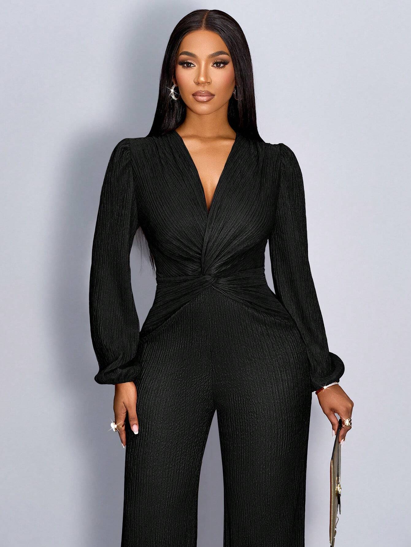 Sofie™ |  Celeste Luxe Twist Jumpsuit