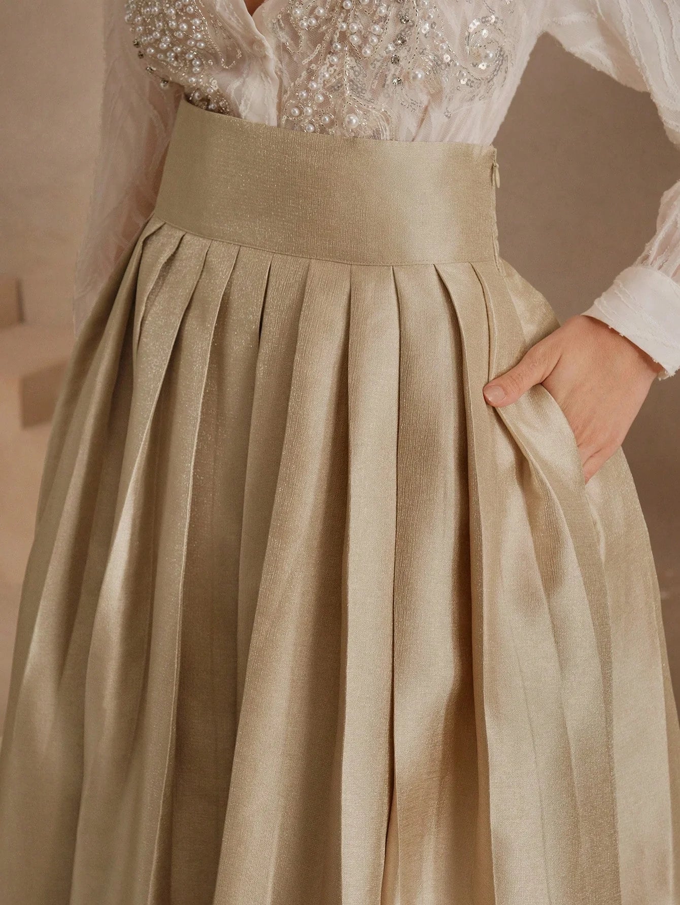 Sofie™ | The Isabella Regal Pleated Skirt