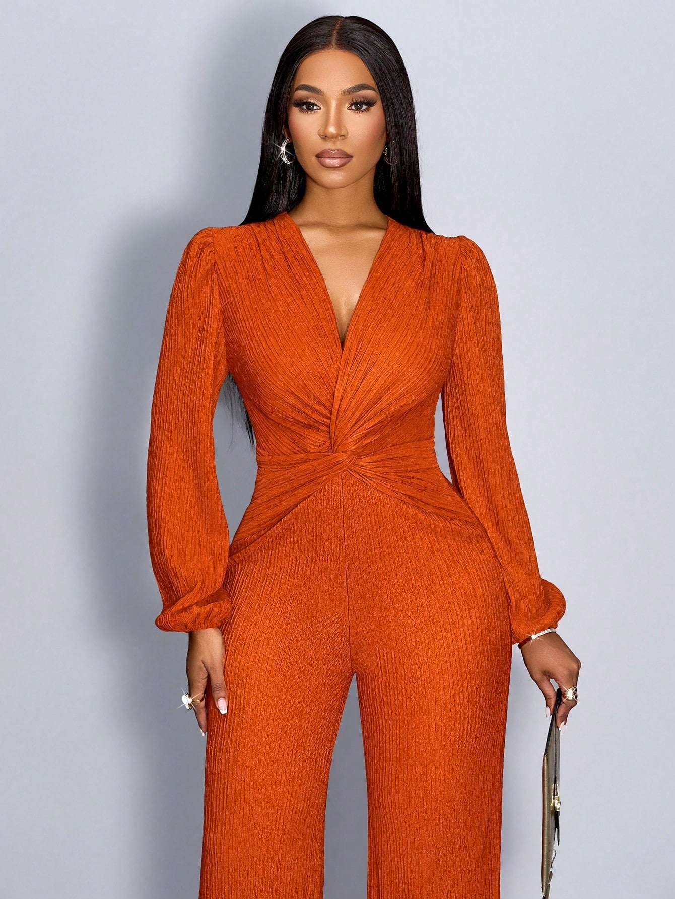 Sofie™ |  Celeste Luxe Twist Jumpsuit