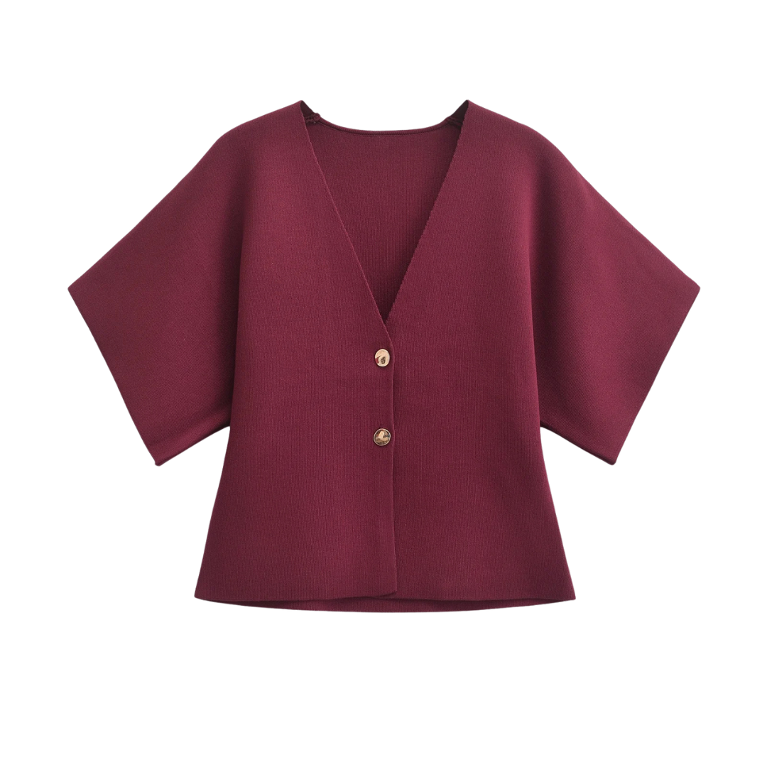 Sofie™ | Chic Minimalist Buttoned Blouse