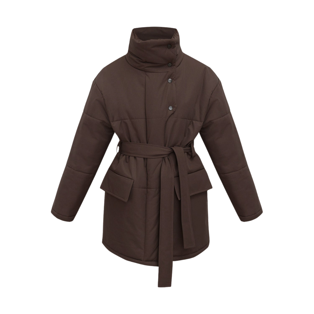 Sofie™ | Belted High-Neck Winter Coat