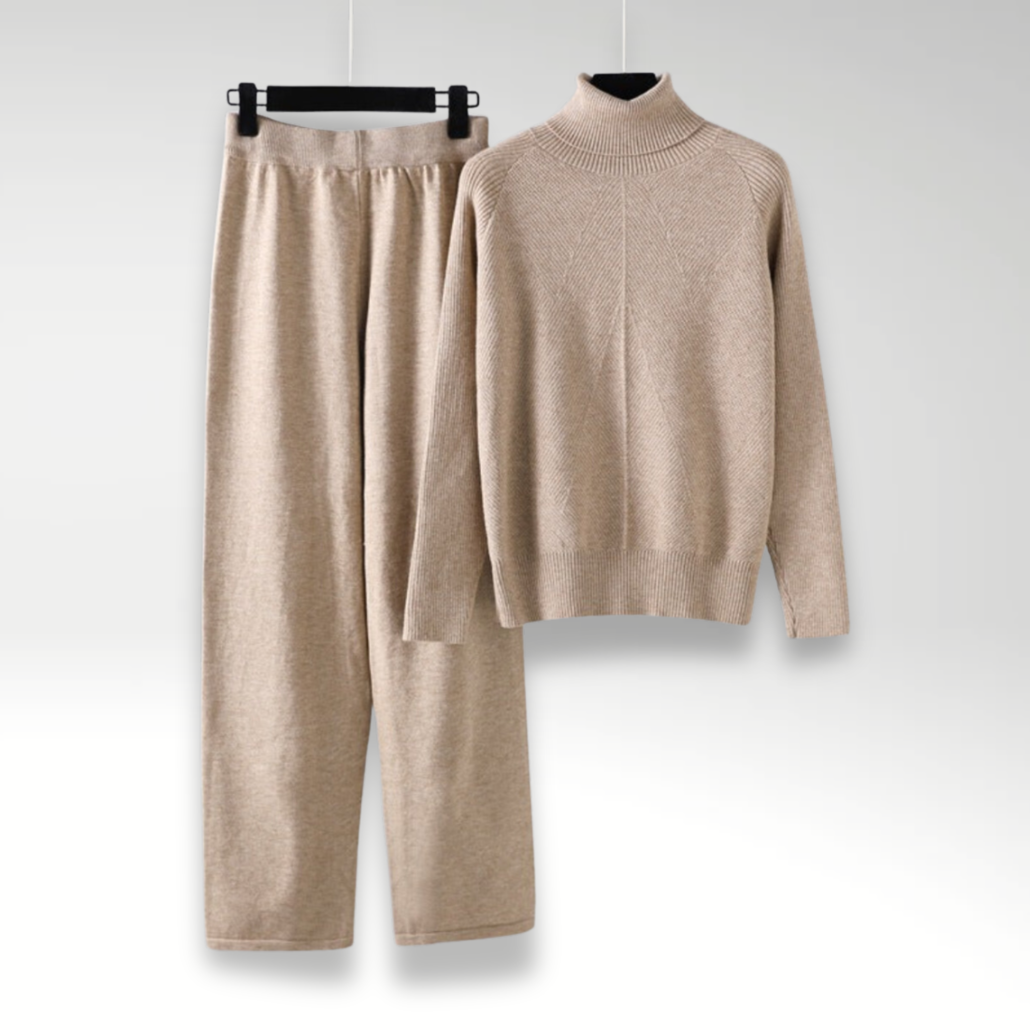 Sofie™ | Two-piece Lounge Set Cable Knit