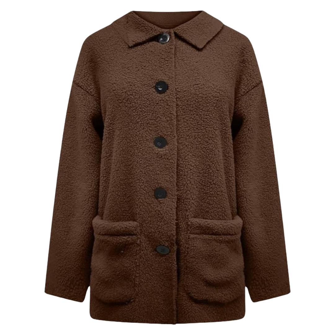 Sofie™ | Nora Cozy Button-Up Coat