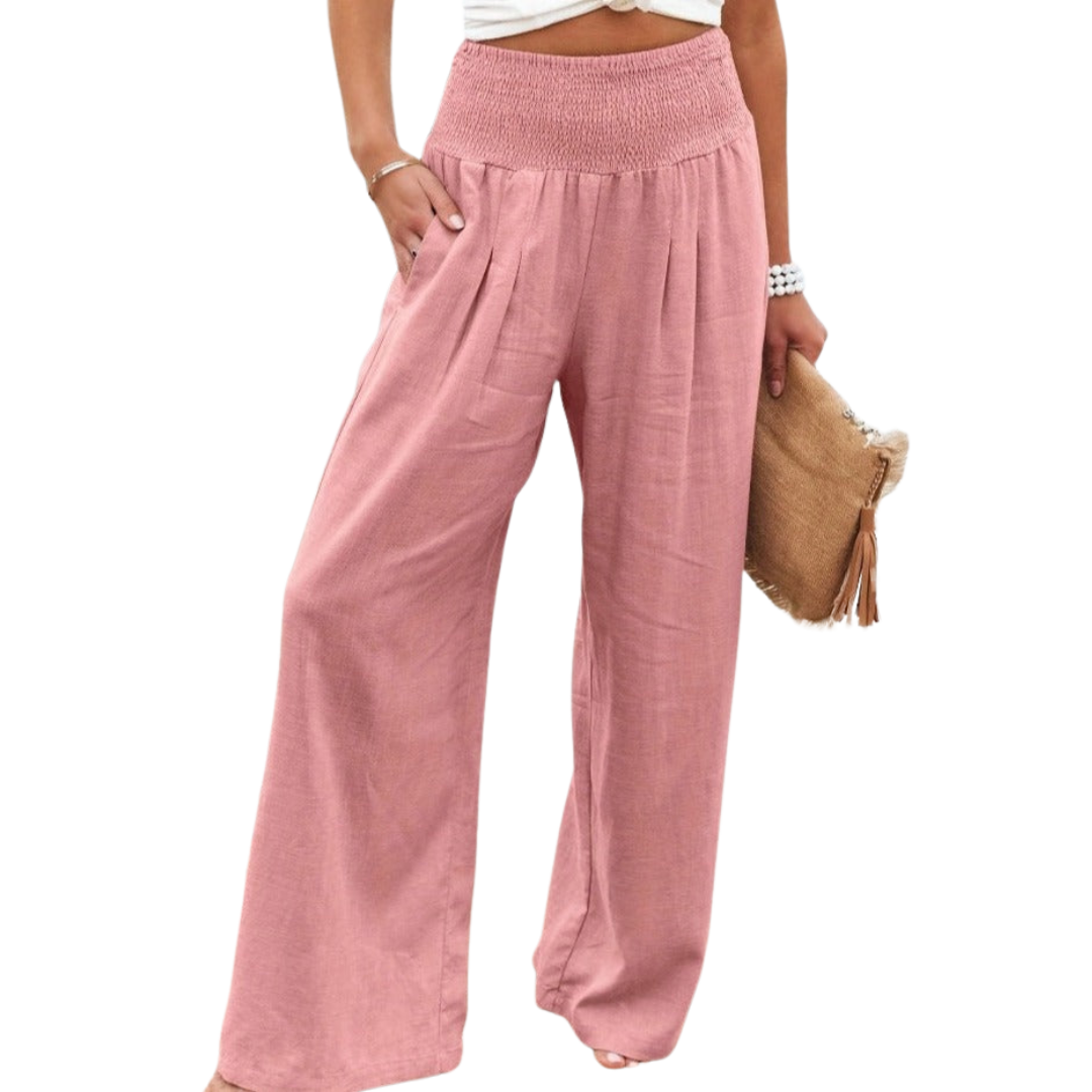 Sofie™ | Ubud High Waist Cotton Linen Pants