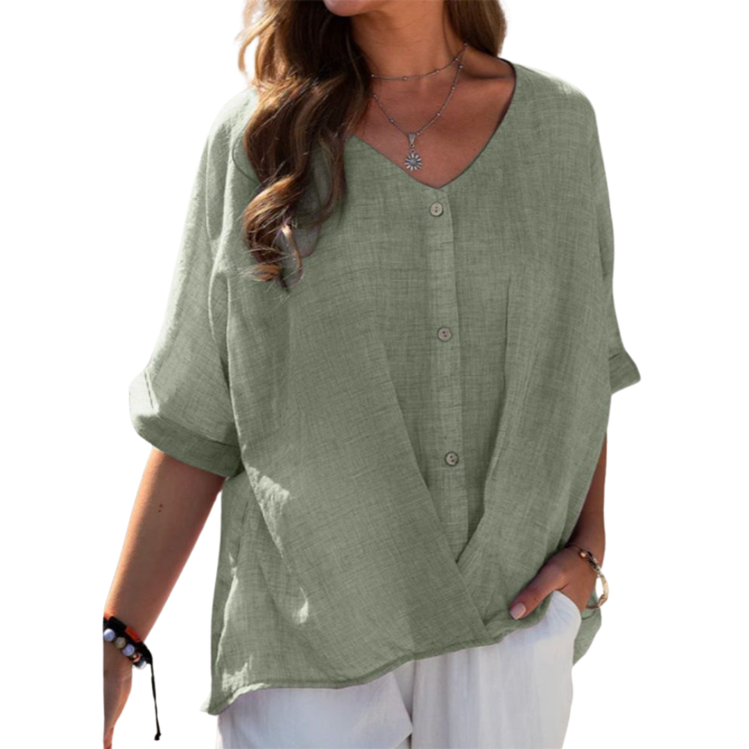 Sofie™ | Saira Casual Linen Shirt