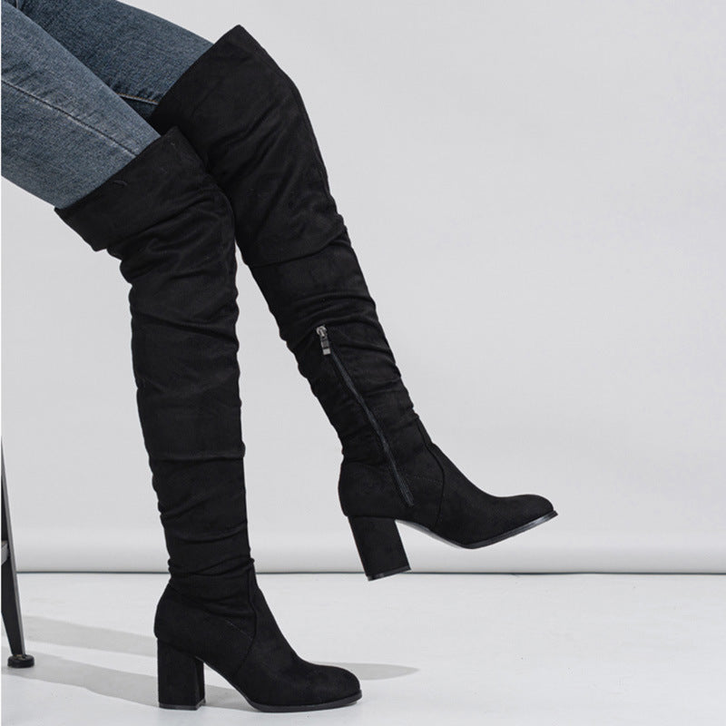 Sofie™ | Isla Over-The-Knee Block Heel Boots