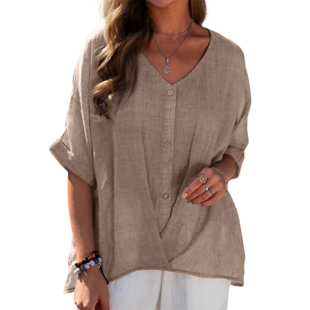 Sofie™ | Saira Casual Linen Shirt