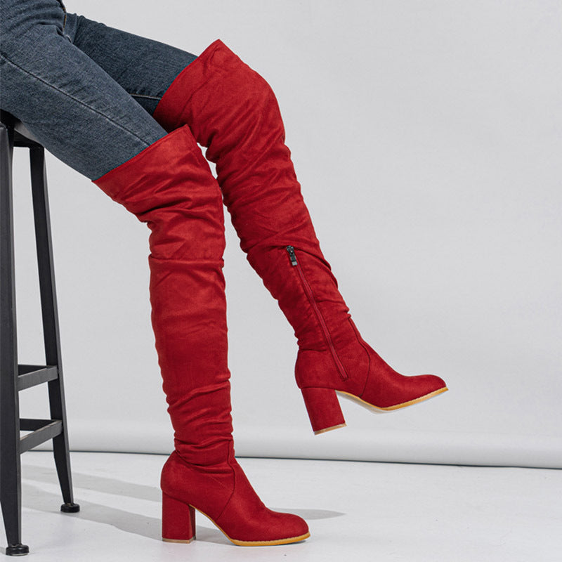 Sofie™ | Isla Over-The-Knee Block Heel Boots