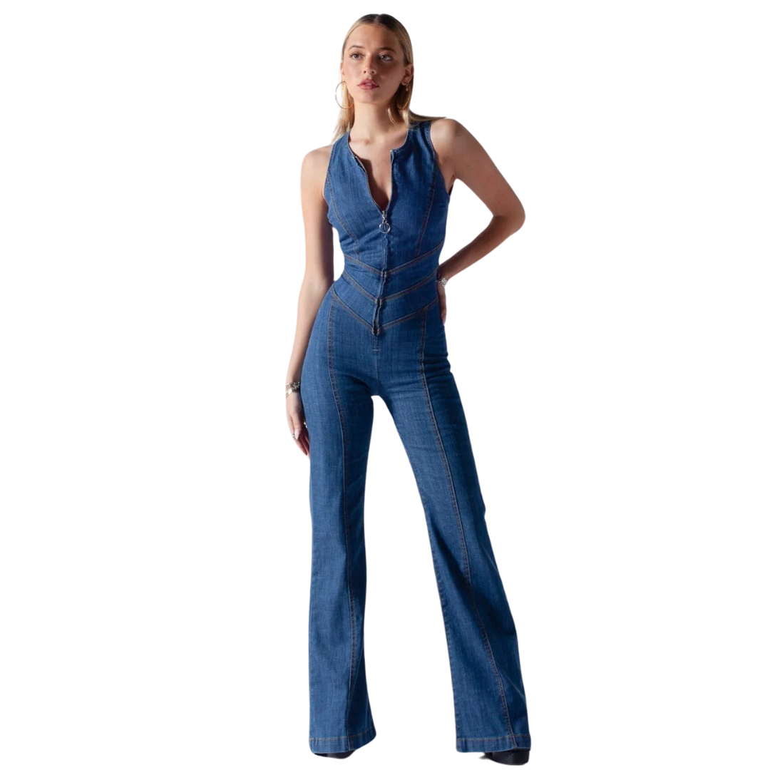 Sofie™ |  Isabella Denim Jumpsuit