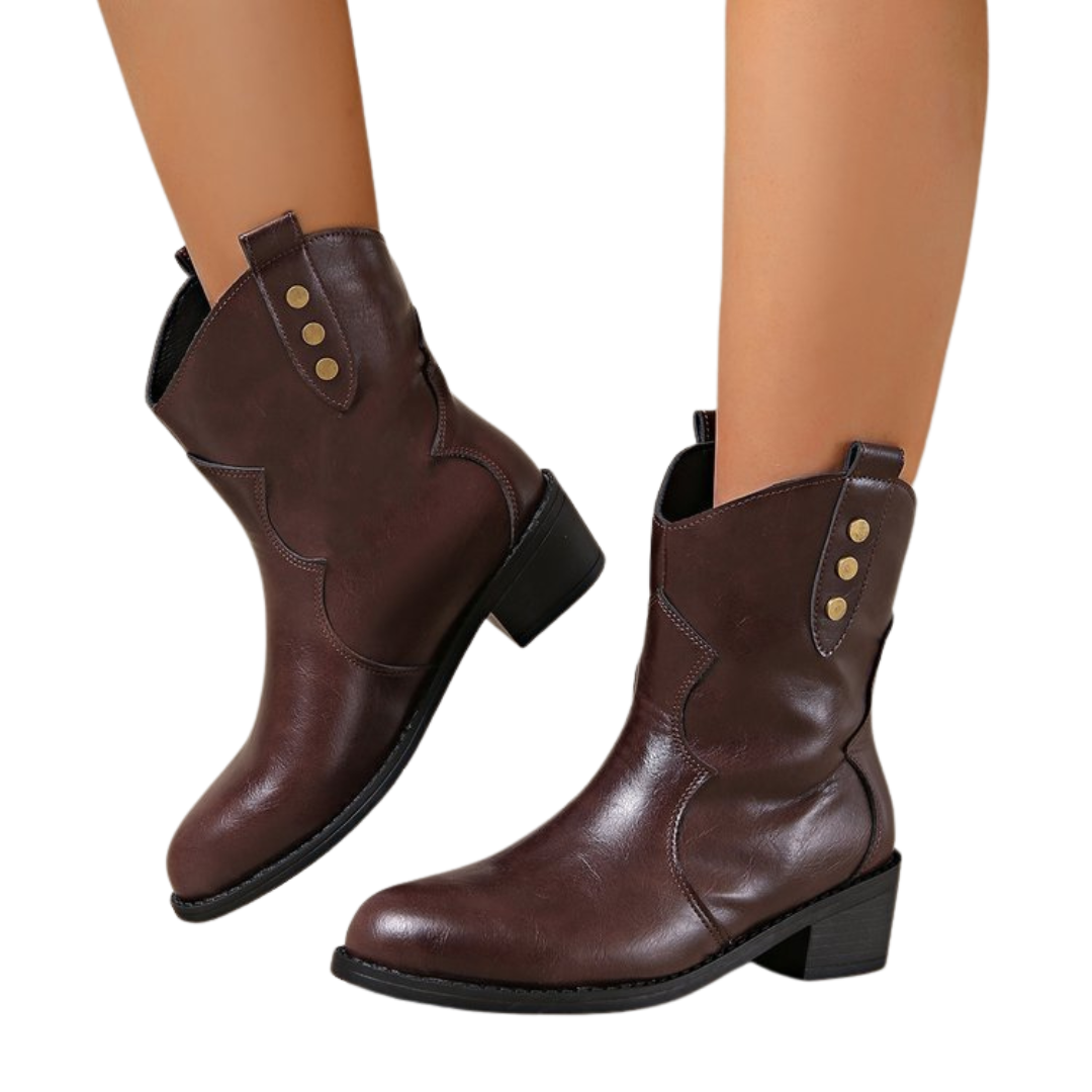 Sofie™ | Savannah Western Ankle Boots