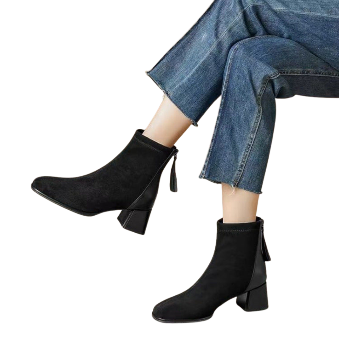 Sofie™ | Eleanor Chic Suede Ankle Boots