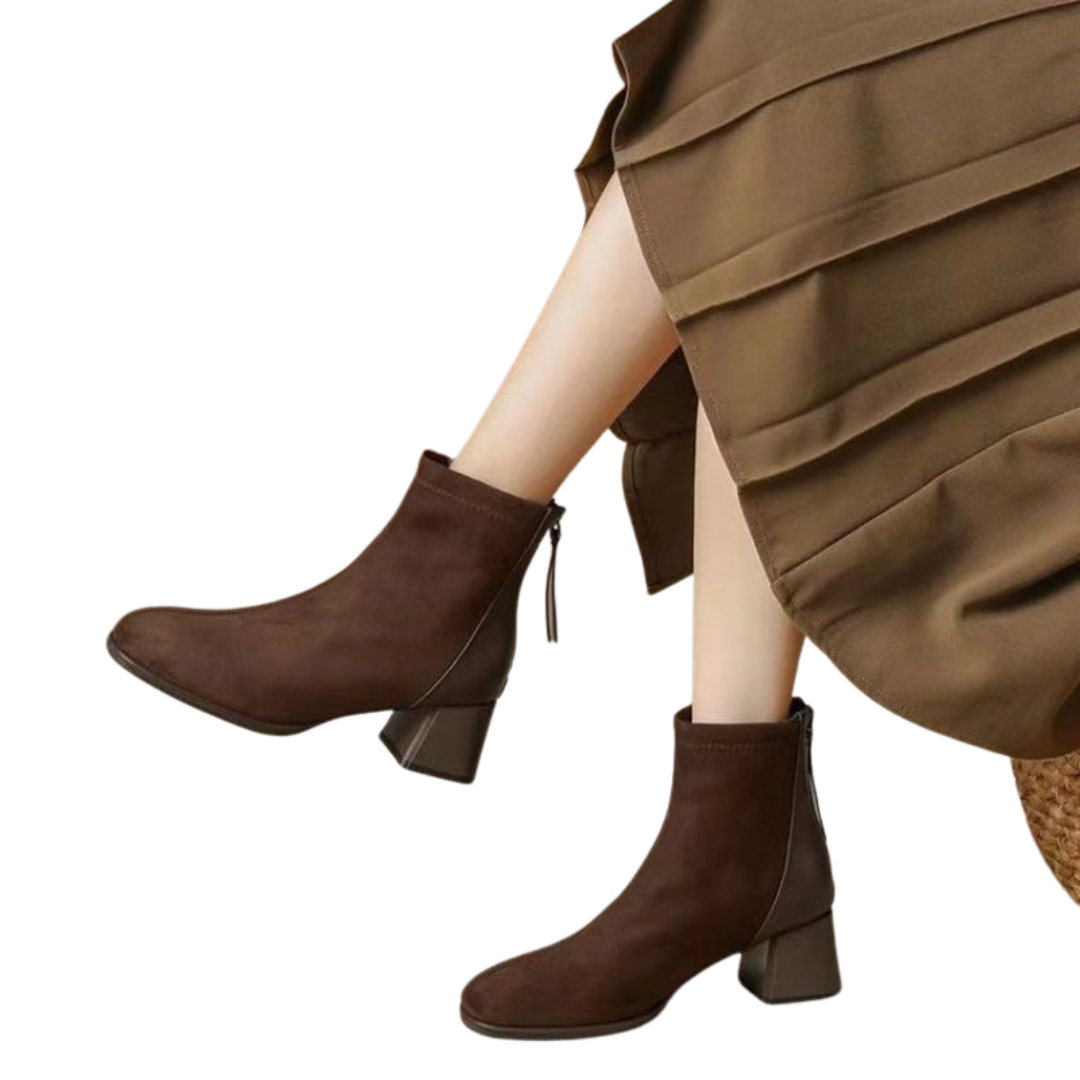 Sofie™ | Eleanor Chic Suede Ankle Boots