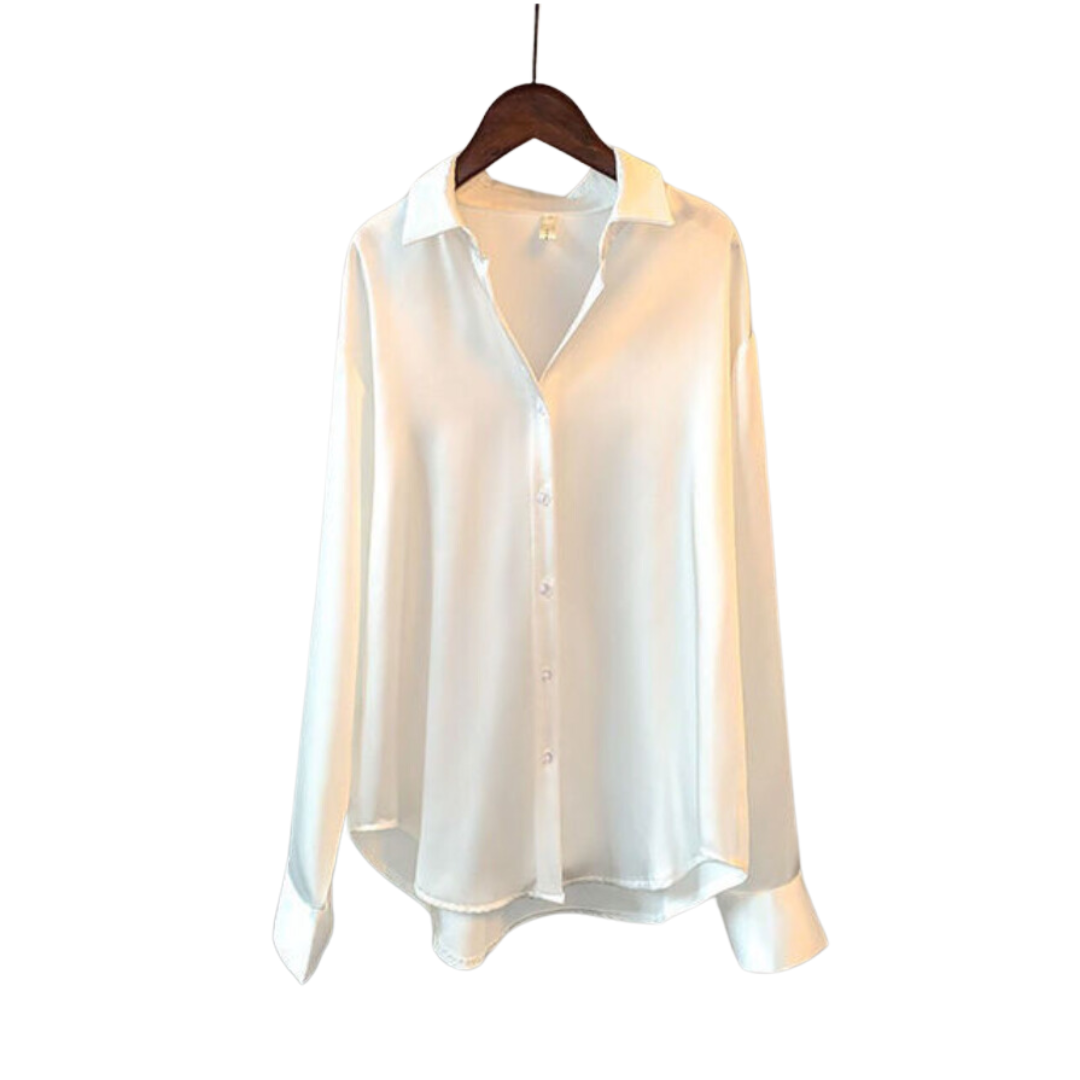 Sofie™ | Elegant Satin Shirt