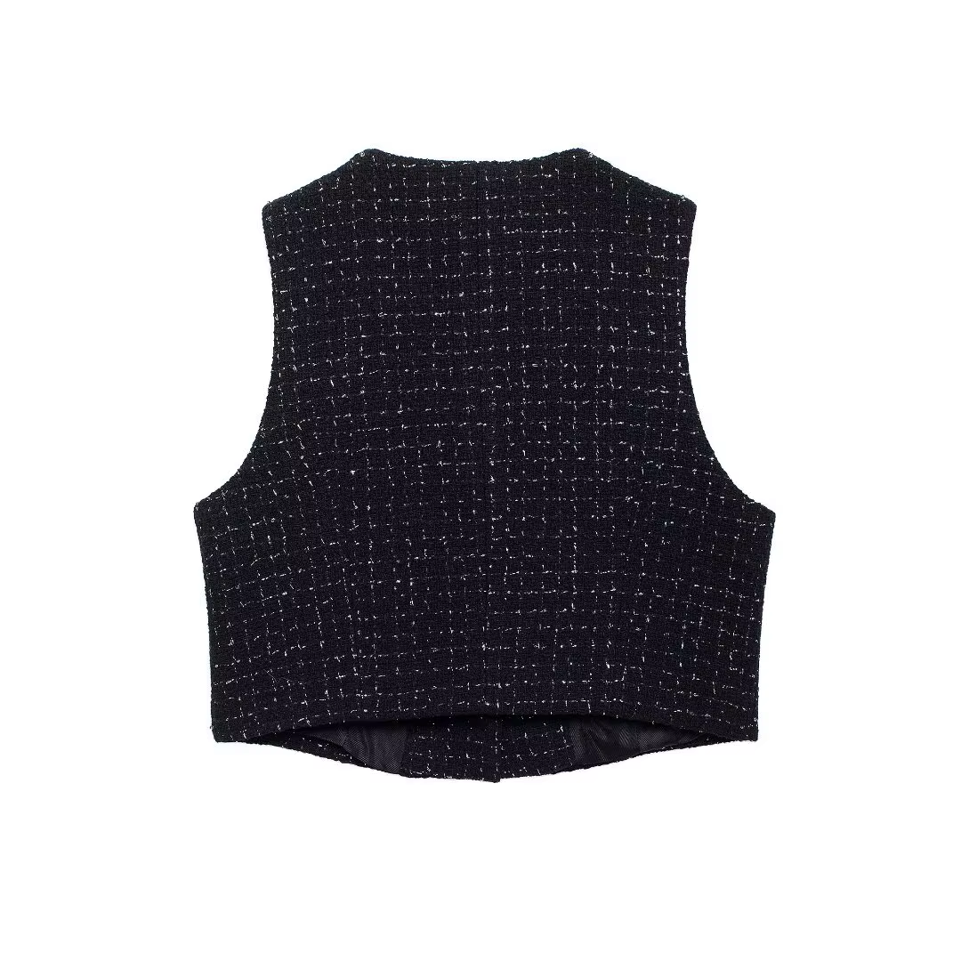 Sofie™ | The Charlotte Luxe Tweed Vest