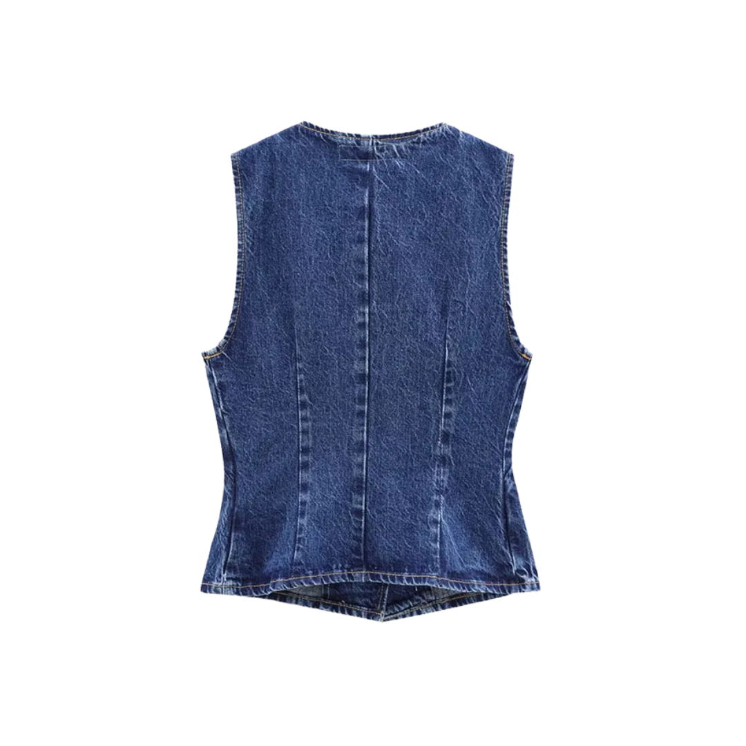 Sofie™ | The Harper Denim Vest