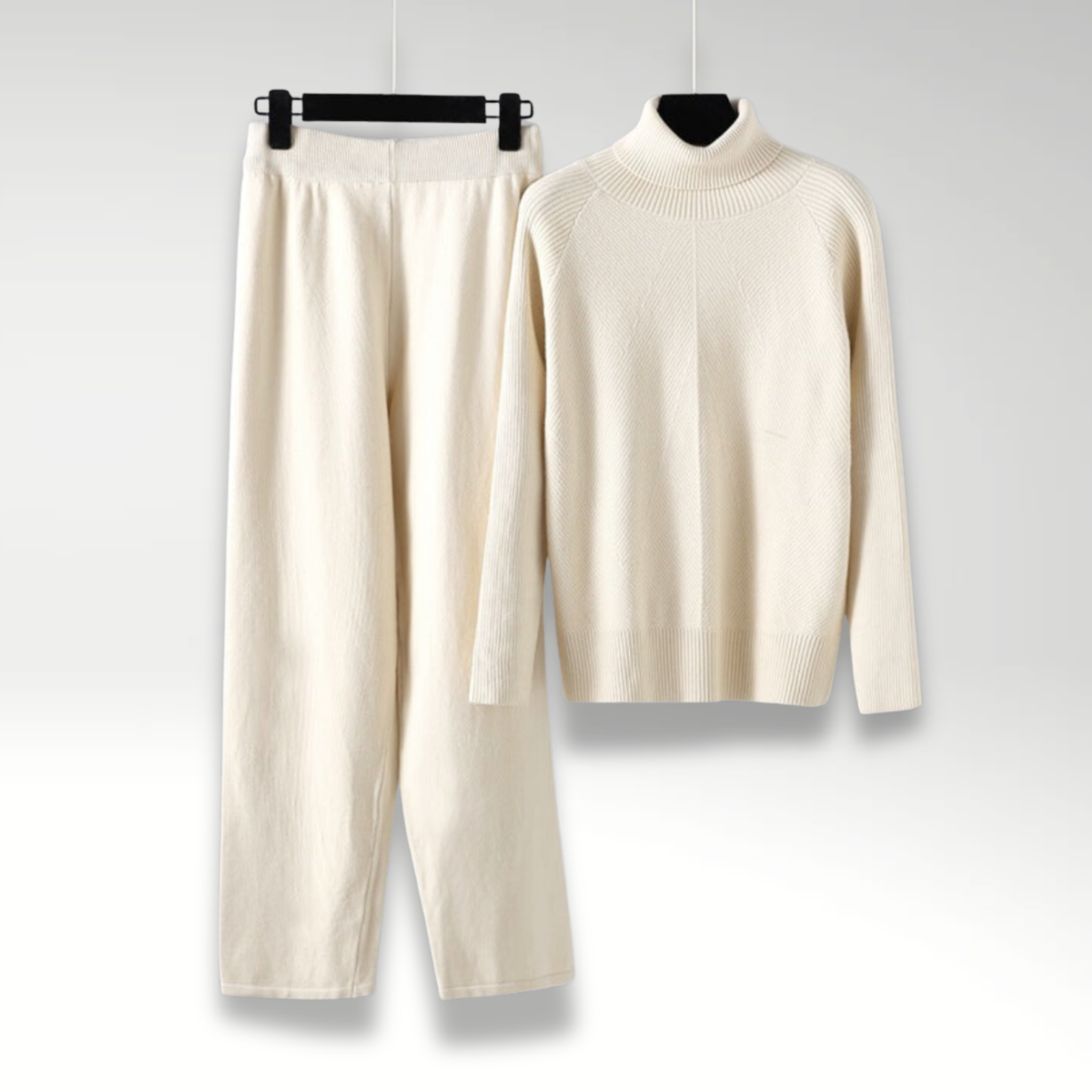 Sofie™ | Two-piece Lounge Set Cable Knit