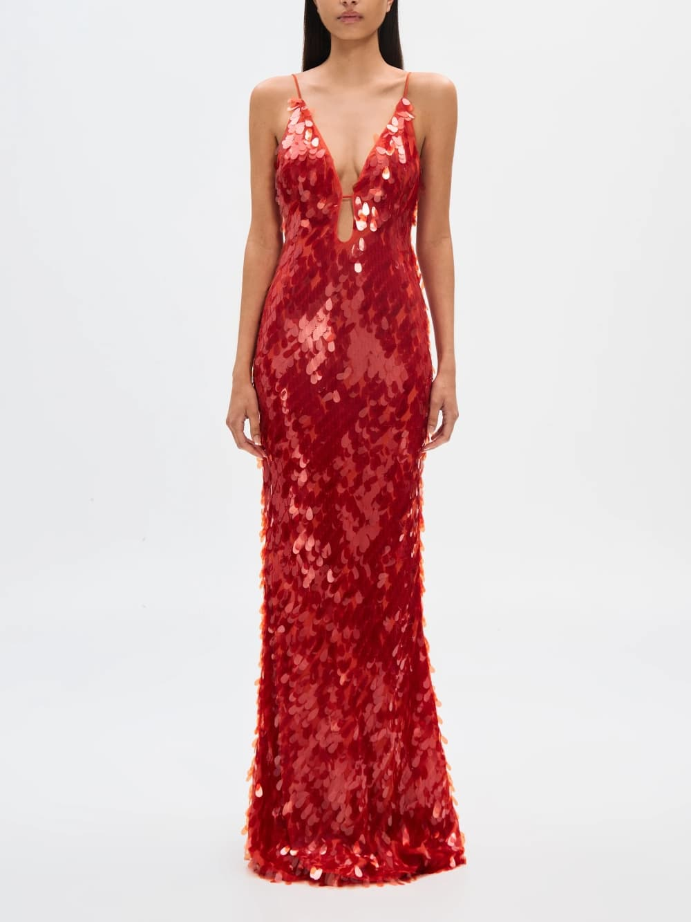 Sofie™ | The Red Sapphire Sequin Maxi Dress