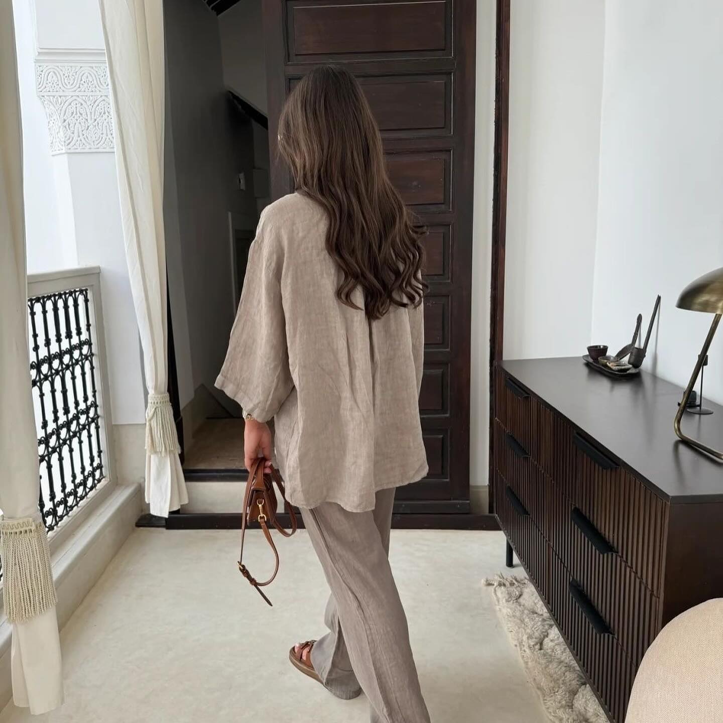 Sofie™ | Cotton and Linen Suit