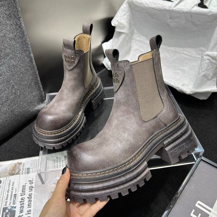 Sofie™ | Harper Chunky Platform Chelsea Boots